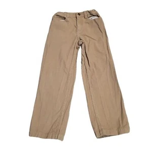 Vineyard vines kids brown corduroy straight leg size 7 fall academia lagenlook - Picture 1 of 8