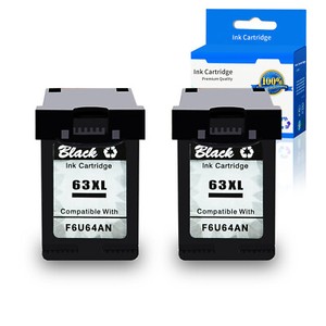 Las mejores ofertas en Cartuchos de Tinta de impresora HP 63XL  Remanufactured | eBay