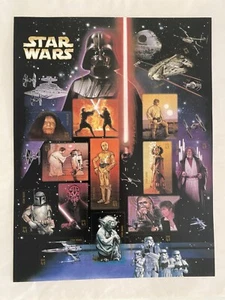 Star Wars Saga 30th Anniversary Stamps Sheet USPS (2007) - Picture 1 of 3