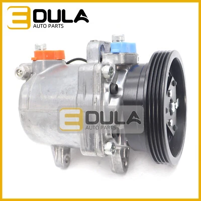 Compresor de aire acondicionado SS96D1 con embrague para 1993- BMW 318i 318iS 318Ti E36 64528385714 Foto 1 de 4