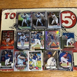 2019 VLADIMIR GUERRERO JR ROOKIE CARD REFRACTOR LOT(25) TOPPS PANINIš„TORONTOš„ - Picture 1 of 7