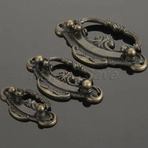 1 x Vintage Pull Handle Antique Drawer Box Jewelry Cabinet Hardware Pull S M L - Picture 1 of 9