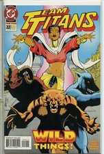 Team Titans 1992 series # 22 very fine comic book