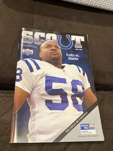2010 Giants At Colts Program — Eli Vs. Peyton Manning - Picture 1 of 4