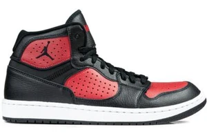 AUTHENTIC NIKE AIR JORDAN ACCESS AR3762-006 BLACK/GYM RED-WHITE MENS SIZE 8.5 - Picture 1 of 11