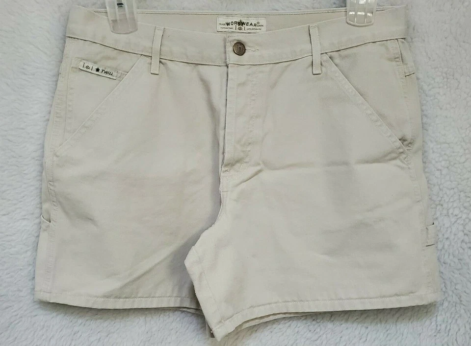 Pantalones Cortos LEI Work Wear Juniors Mujer Talla 13 Marrón Jean Sarga Foto 1 de 4