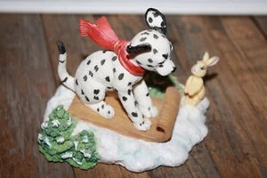 Hamilton Collection - Seeing Spots-Dalmatians COLLECTION FIGURINES LOT OF 4 - Picture 1 of 14