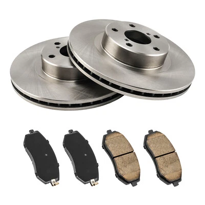 Fits 2002-2011 Subaru Impreza 2002-05 Legacy Front Disc Brake Rotors Brake Pads — 第 1/4 张图片