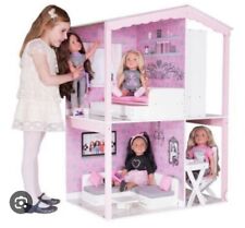 Buy Designafriend Wooden Dolls House, Doll houses