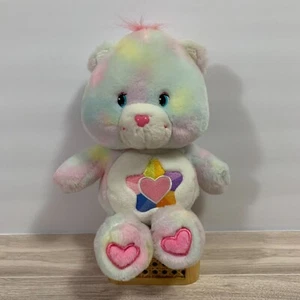 Vintage 2004 Care Bears True Heart Bear Tye Dye sprechender Plüsch funktioniert! - Bild 1 von 11