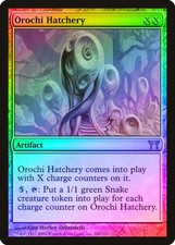 Orochi Hatchery FOIL Champions of Kamigawa PLD Artifact Rare CARD ABUGames