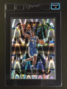 2023-24 Panini Select Tyrese Maxey Tectonic #44 - Taby Card™ GEM MINT 10 - Picture 1 of 2