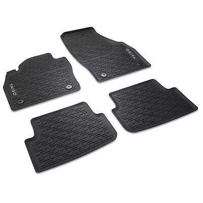 4 TAPPETINI IN GOMMA 4 STAGIONI VOLKSWAGEN TAIGO ACCESSORI ORIGINAL 2G706150082V