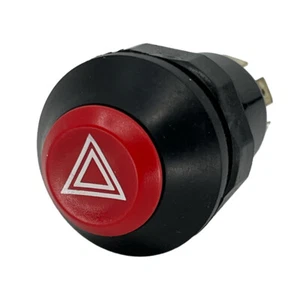 I36006 AMA Hazard Push Switch With Adjustment 12V Warning Light - Picture 1 of 5