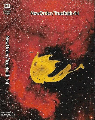 NewOrder ‎TrueFaith-94 CASSETTE SINGLE LONDON NUOMC 5  Electronic Electro Synth - Image 1 of 4