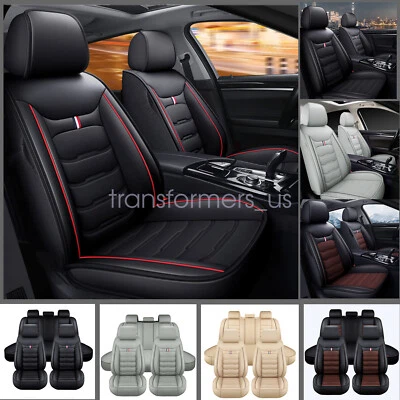 For Acura RDX Leather 5 Seat Cover Full Front Rear Protector Cushion Accessories - Image 1 of 4