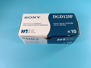 8x Sony DGD125P - DDS Data Cartridge - 12 GB 125m - Afbeelding 1 van 3