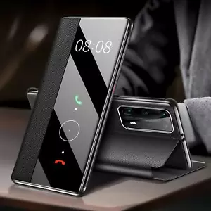 Etui na telefon komórkowy Smart Cover do Huawei P20 P30 P40 Lite Pro Futerał ochronny Flip Cover - Zdjęcie 1 z 22