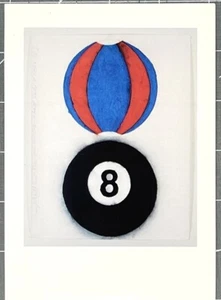 Donald Sultan 1996 Art Show Announcement Card - Recent Works On Paper - Picture 1 of 6