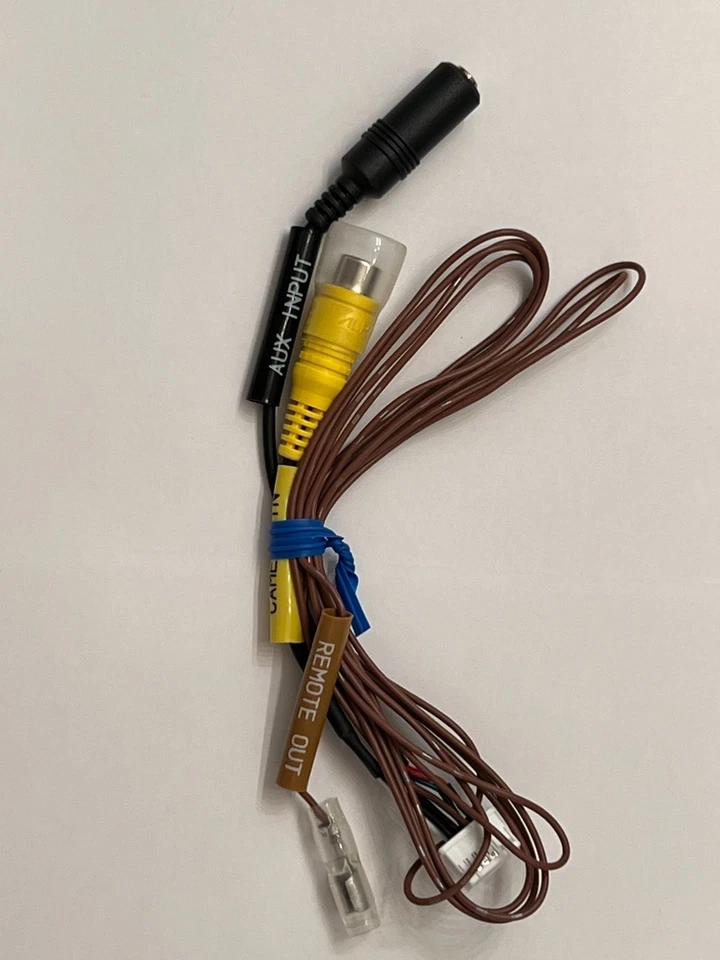 ORIGINAL ALPINE ILX007 Aux in Remote out Camera Cable OEM NEW IL7 - Image 1 of 1