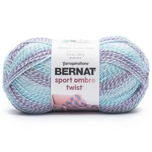 Bernat Sport Ombre Twist Yarn-Amethyst - Picture 1 of 1