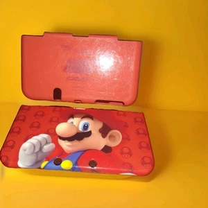 Mario Bros New Nintendo 3ds Xl Armor Protective Skin Case Red For Nintendo - Picture 1 of 10