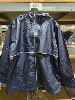 Chaqueta de lluvia impermeable y viento para mujer Charles River Apparel New Englander talla XL Foto 1 de 4