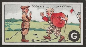 OGDENS-ABC OF SPORT 1927-#07- GOLF  - Picture 1 of 2