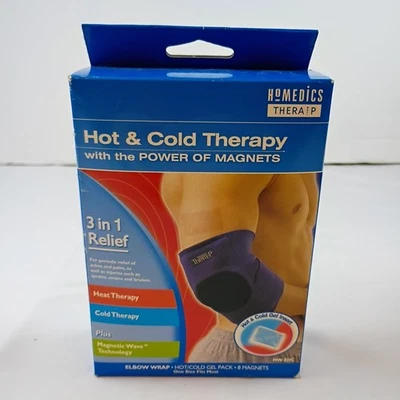 Homedics Thera P Hot & Cold Therapy Elbow Wrap with the Power of Magnets New - Image 1 of 4