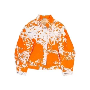 Hermes Orange Cream Splatter Jacket - Picture 1 of 6