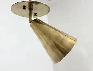 1950's Mid Century Ceiling Mount Spot Light, Adjustable Ceiling Light - Picture 1 of 9