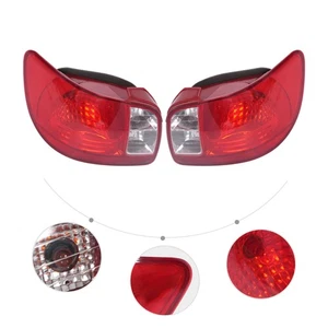 Left+Right Side Rear Lamps For 2006-2011 Kia Rio Halogen Tail Lights 55W - Picture 1 of 20
