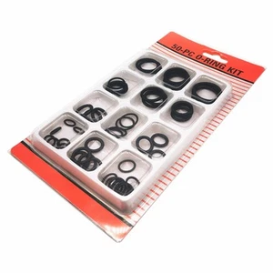 50Pcs/Set Rubber O Washer Watertightness Assortment O Rings Gasket. - Picture 1 of 6