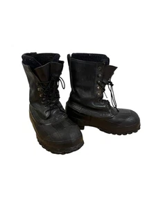 Botas de LaCrosse Hombre de Hielo caña de acero negras talla 6 vintage para hombre caza nieve - Imagen 1 de 10