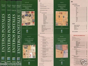 CATALOGO ESPECIALIZADO ENTEROS POSTALES ESPAÑA COLONIAS Y DEPENDENCIAS . 4 TOMOS - Imagen 1 de 1