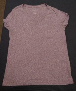 Universal Thread Large lila Monterey V-Ausschnitt T-Shirt - Bild 1 von 3
