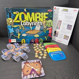 Zombie Labyrinth Board Game 2014 Tactic Halloween Finland Complete - Picture 1 of 17