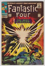L9167: Fantastic Four #53, Vol 1, F+/VF Condition