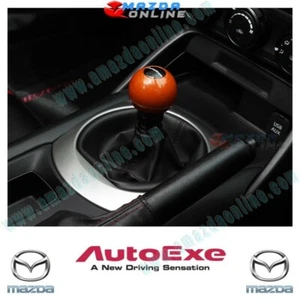AutoExe Classic Wood Manual Gear Shift Knob fits 2013-2025 Mazda6 GJ GL Atenza - Foto 1 di 5