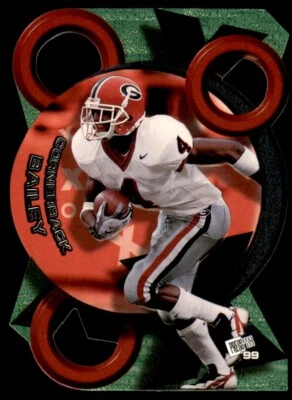 1999 Press Pass X's and O's Champ Bailey Rookie Georgia Bulldogs #XO3 - Image 1 of 2