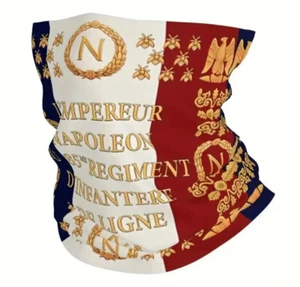 ★★ TOUR DE COU NAPOLEON EMPEREUR, 85e REGIMENT D'INFANTERIE 50 cm x 25 cm ★★ E - Picture 1 of 2