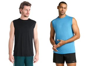 ICEBREAKER - Camiseta sin mangas Cool-Lite Merino Blend Sphere III para hombre - 125 g/m² Merino - Imagen 1 de 9