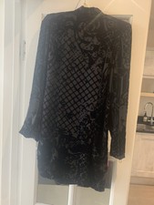 H & M BALMAIN Black dress Sz 40 UK 8-10 Worn Once