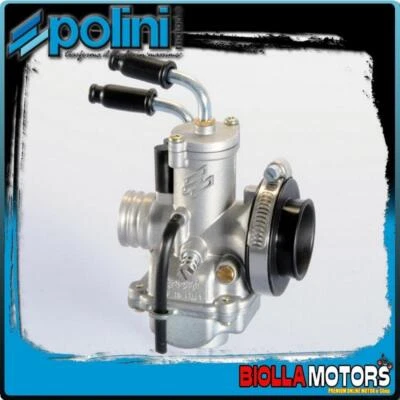 201.1902 CARBURATORE POLINI CP 19 APRILIA SR 50 2T R, FACTORY (Piaggio) LC FILO  Foto 1 de 4