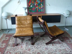 Vintage Design Bramin Focus Lounge Chair Denmark Leder Colorado - Picture 1 of 23