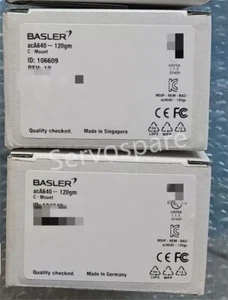 acA640-120gm BASLER fotocamera industriale nuova via DHL spedizione veloce - Foto 1 di 8