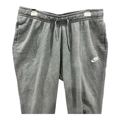 Nike Sportswear Jogger Sweatpants Mens Medium Pocket Logo Gray CJ7719-071 M - Image 1 of 4