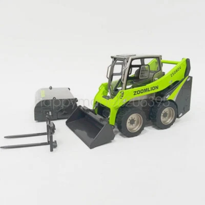 1/20 ZOOMLION ZS080V Skid Steer Loader Diecast Model Toy Gift - Image 1 of 4