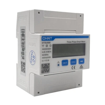 Contatore di corrente trifase 80A Smart Meter Growatt TPM-C - Immagine 1 di 4