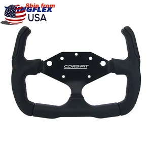 Conspit CX295 295mm/11.6" Microfier Leather SIM Steering Wheel Rim for H.AO Hub - Picture 1 of 6